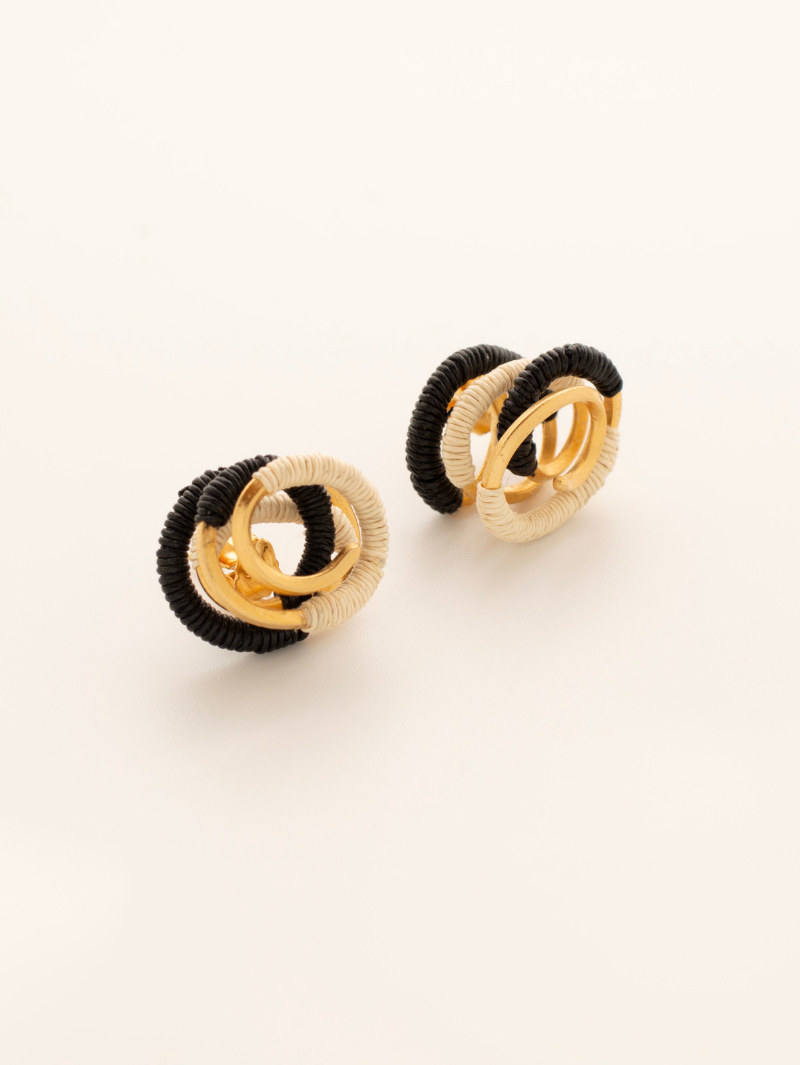 aretes-nudo-dichardi-lujo-negro