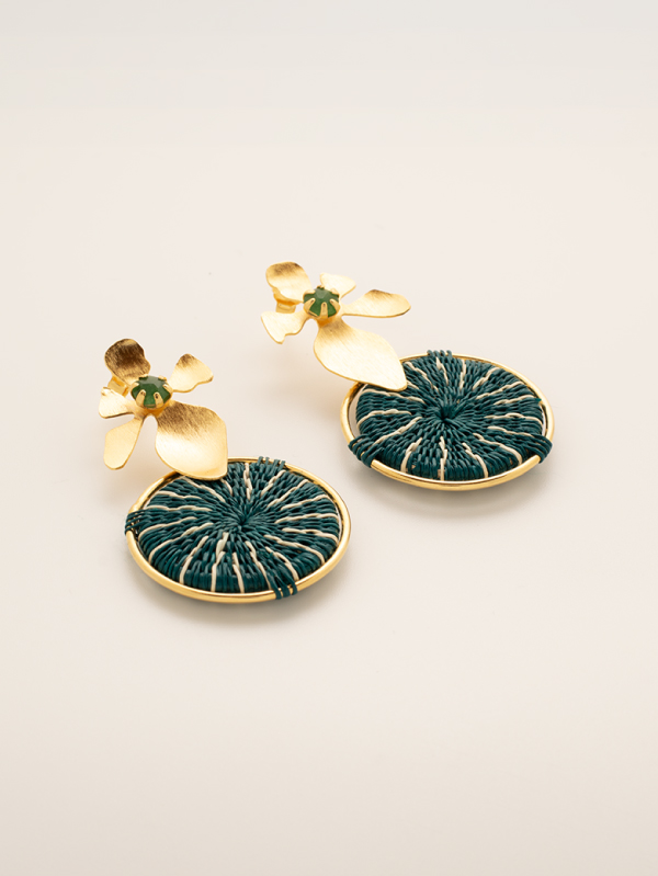 aretes-orquideas-verde
