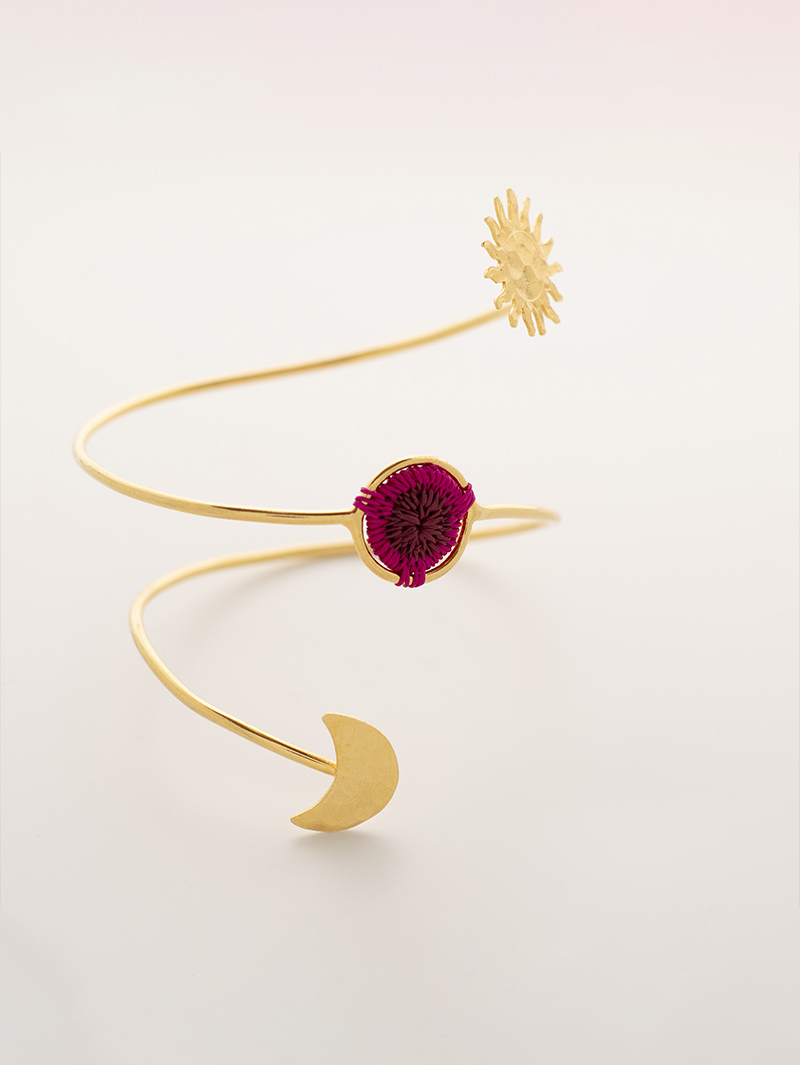 pulsera-brazalete-dichardi-sol-y-luna-rosado